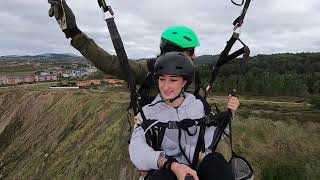 parapente en sopelana [upl. by Alletsyrc]