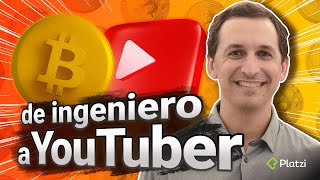 Pasar de ser ingeniero a enseñar de CRIPTOMONEDAS en YouTube  Joaquín Moreno de btcenespanol [upl. by Doe]