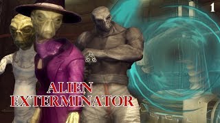 New Vegas Mods Alien Exterminator  Part 1 [upl. by Gratia497]