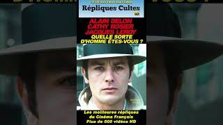 DELONLEROYROSIER frenchactor alaindelon répliquescultes périer rosier punchlines samourai [upl. by Alemaj]