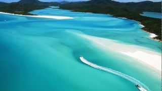 Whitehaven Beach  Whitsunday Islands  Australia [upl. by Nerral]