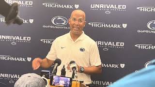 ‘We Call Him Lamar Allar’ Penn State HC James Franklin Talks QB Resounding Win 83124  WVU  NSN [upl. by Chin]