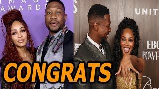 Congrats Meagan Good and Jonathan Majors Shocked The Entire World With Shocking News [upl. by Rumney]