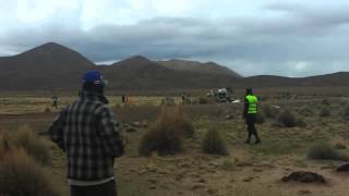 Nuevo vídeo del accidente de Pato Silva en el Rally Dakar 2015 Etapa 7  DakarCrashes [upl. by Sineray630]