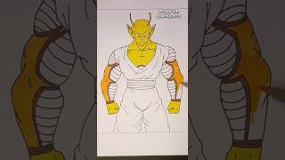 Piccolo Dragon Ball 💯 dragonball orangepiccolo piccolo anime art shorts viral [upl. by Scutt]