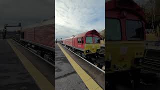 66124 Working 4O43 Wakefield Europort To Southampton West Docks Berth 109 At ESL On 3122024 [upl. by Vanny]