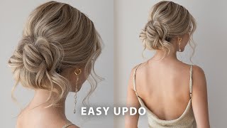 Easier Than It Looks Updo ❤️✨ Wedding Hairstyle Wedding Guest Prom [upl. by Ursula]