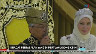 Istiadat Pertabalan Yang diPertuan Agong Ke16 [upl. by Berstine]