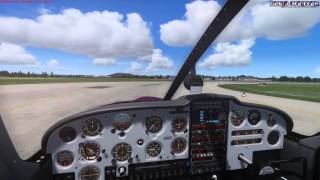 PREPAR3D v32  First VFR Performance Test HD [upl. by Yllut198]