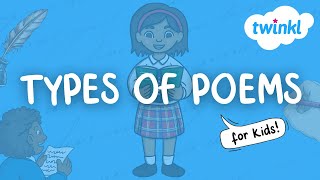 Types of Poems for Kids  Poetic Forms  National Poetry Month  Twinkl USA [upl. by Trotta]