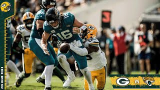 Edgerrin Cooper Sack Fumble Against Trevor Lawrence  Packers vs Jaguars [upl. by Kcuhc]