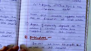 limit test for chloride limit test introduction b pharm ShitalGirase [upl. by Ennairrek]