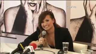 Entrevista Demi Lovato  CQC  28042014 [upl. by Atsilac]