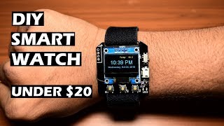 How to make a DIY Smartwatch  ESP8266 IoT Project [upl. by Catina]