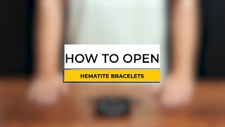 How to Wear and Resize the MagnetRX® Magnetic Hematite Bracelet [upl. by Rickard]