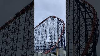 THE BIG ONE IS STUCK 280324 blackpoolpleasurebeach bigone pepsimaxbigone blackpoolpromenade [upl. by Hermie]