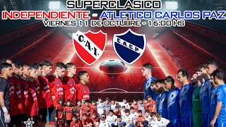 INDEPENDIENTE VS ATLÉTICO CARLOS PAZ FECHA 15 TORNEO CLAUSURA PRIMERA B LCF 2024 [upl. by Nason]