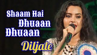 Shaam Hai Dhuaan Dhuaan Diljale Mandira Sarkar [upl. by Enirbas]