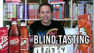 Blind Tasting the Peppers Dr Pepper Pibb Xtra Dr Thunder Dr Perky Soda Tasting 15 [upl. by Elletsyrk806]