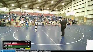 82 Lbs Quarterfinal  Gunner Knudsen UT Vs Lane Gowl MD 9b5d [upl. by Jelle313]