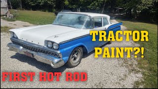 PAINT Your Car Like THIS For CHEAP AMAZING Results on 1959 Ford — My Sons First Hot Rod [upl. by Anilyx]