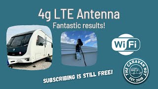 4g LTE Antenna installation [upl. by Nlyak]