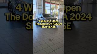 Automatic Doors  2024 Sienna XSE [upl. by Mmada634]