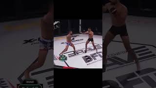 A good left kick is all you really need mma ufc wrestling technique tactics [upl. by Idnic654]