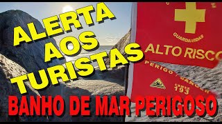 PRAIA DOS ARTISTAS UM ALERTA AOS TURISTAS [upl. by Astor]