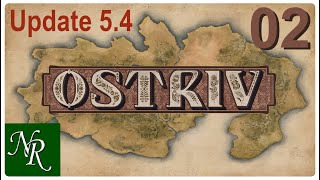 Ostriv Ep 2  Granaries The Carpentry And Planning The Shoreline  Ostriv Alpha 54 Gameplay [upl. by Eeima]