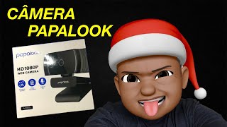 PAPALOOK AF925 1080 HD WEBCAM  EU GOSTEI DESSA CÂMERA [upl. by Nettirb54]