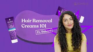 All about Hair Removal creams  First time hair removal  Bombae [upl. by Manwell40]