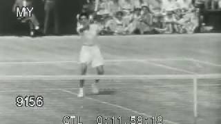 1957 Wimbledon Althea Gibson Wins [upl. by Raf]