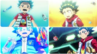 All Valtryek Burst Finishes in Beyblade Burst Season 16 [upl. by Birdella]