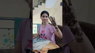 Teej Special Mehendi 🤩 Sinjara Vlog dailyvlogchallenge shots shortsviral vlog features explore [upl. by Ilat858]