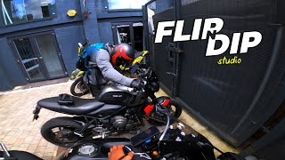 Yamaha R7 And Trident 660 Go To The FlipNDip studio Did I Get Sponsored [upl. by Neelasor364]