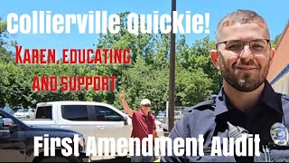 Collierville Quickiefirstamendment firstamendmentauditor [upl. by Odicalp]