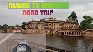 bike riding vlog alwar to dholpur vlogs biker [upl. by Garate]