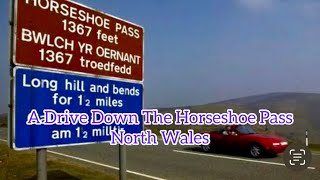 Let’s drive down the Horseshoe Pass to Llangollen North Wales [upl. by Hiltan]