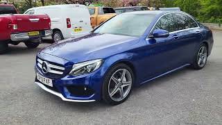 MercedesBenz CClass 16 C200d AMG Line Premium 4dr GTronic [upl. by Sirrep469]