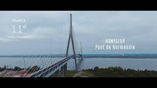 Pont de Normandie  Drone 4k Cinematic  Aerial footage  Images aériennes [upl. by Huang]