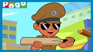 Little Singham 🦁 Dushmano ka game over😎  Nonstop Full Episode🤩 Little Singham Cartoons 👊  POGO [upl. by Massab779]