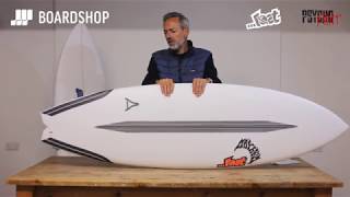 Lost Psycho Killer Carbon Wrap Surfboard Review [upl. by Annal]