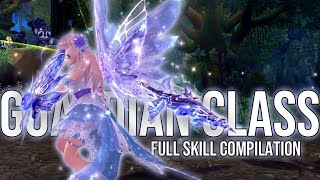 Aura Kingdom  Guardian Class All Skills amp Combos [upl. by Atiran975]