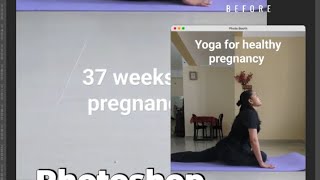 pregnancy yoga practices towards normal delivery pregnancy yoga yogapractice youtube [upl. by Delfine840]