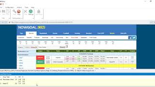 How to scrape Home win Away Win Draw Odds and other match data from Nowgoal listings [upl. by Goldina773]