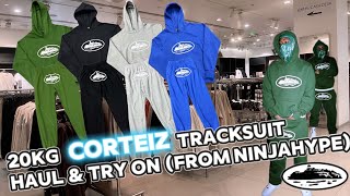 20kg Corteiz Tracksuit Haul Unboxing Review amp Try on from Ninjahype Weidian Taobao Pandabuy Hagobuy [upl. by Yanal]