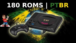 180 ROMS DE MEGA DRIVE TRADUZIDAS PT BR [upl. by Arny]