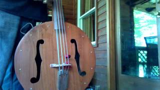 Upright washtub bass [upl. by Noyart]