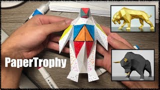 Tuto et Astuces Papertrophy PAPERCRAFT [upl. by Htebazle376]